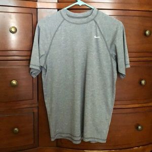 Nike Men's UPF 40+ Short Sleeve Rashguard Swim Tee